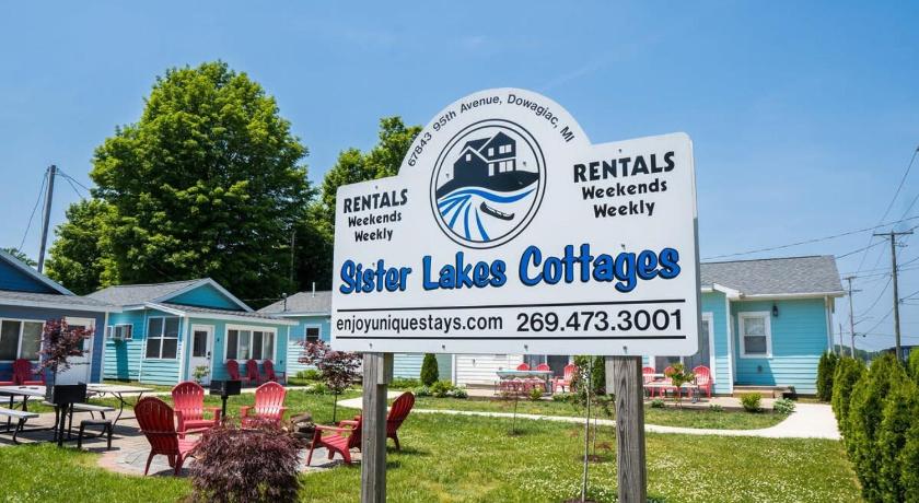 Dowagiac (MI) Sister Lake Cottages - Unit 1 4성급 숙소 레스토랑