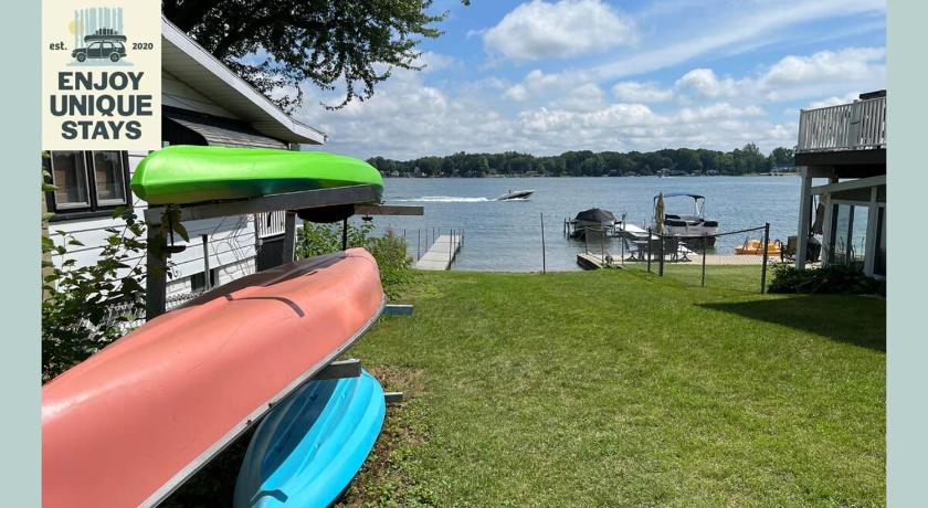 Dowagiac (MI) Sister Lake Cottages - Unit 1 4성급 숙소 수영장