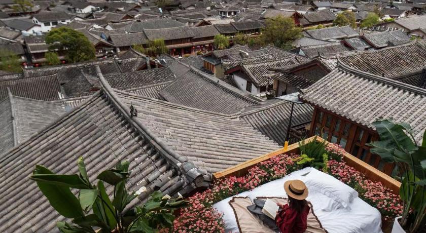 리장 / 여강 Maison lyly 300 Year Historical Cultural Courtyard and Ancient City View 호텔 객실