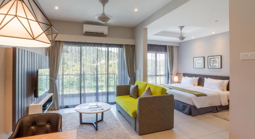 イポー Meru Suites At Meru Valley Resort 4つ星 ホテル 眺望