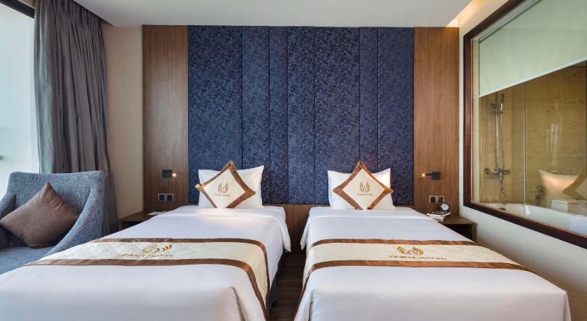 Foto Kamar Premier Twin dengan Pemandangan Laut (Premier Sea View Twin Room) 10