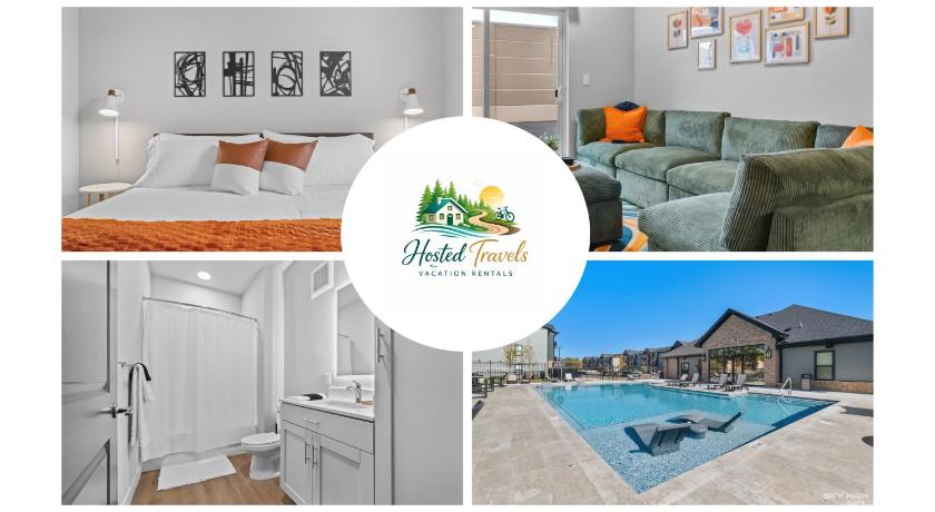 Modern Apt, Sectional, Pool, Gym, Bike Storage
