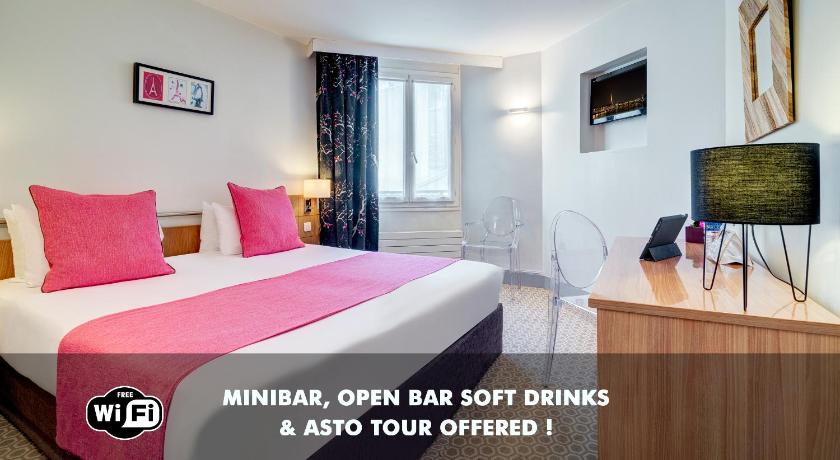 Guestroom, Hotel Caumartin Opera - Astotel in Paris