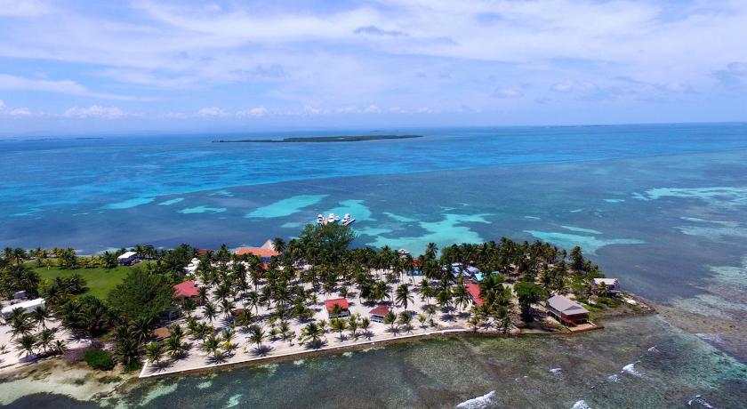 Blue Marlin Beach Resort 14 Miles Offs Dangriga At Top The Blue Marlin Beach Resort