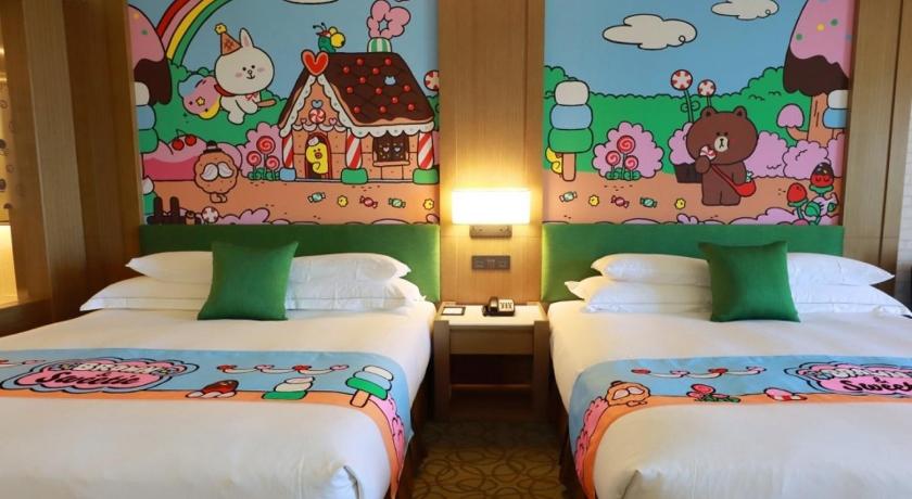 LINE FRIENDS主題豪華家庭房（隨機安排房型主題） (LINE FRIENDS Theme Deluxe Family Room(Randomly Arrange Room Type Theme))圖片 8