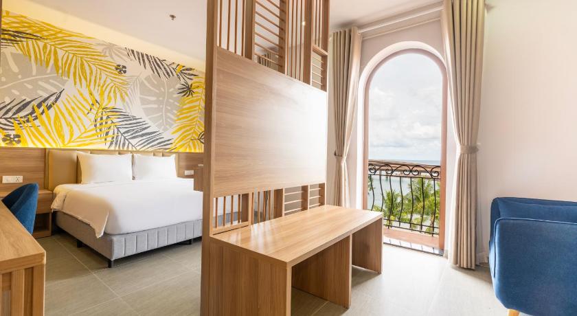 Phòng Deluxe hướng biển giường đôi (Deluxe Double Room with Sea View)tooltipPhòng Deluxe hướng biển giường đôi (Deluxe Double Room with Sea View)