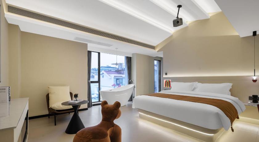 샤먼 / 하문 Xiamen Ambur Anchen Hotel (Zengcuoan Branch) 호텔 스위트룸