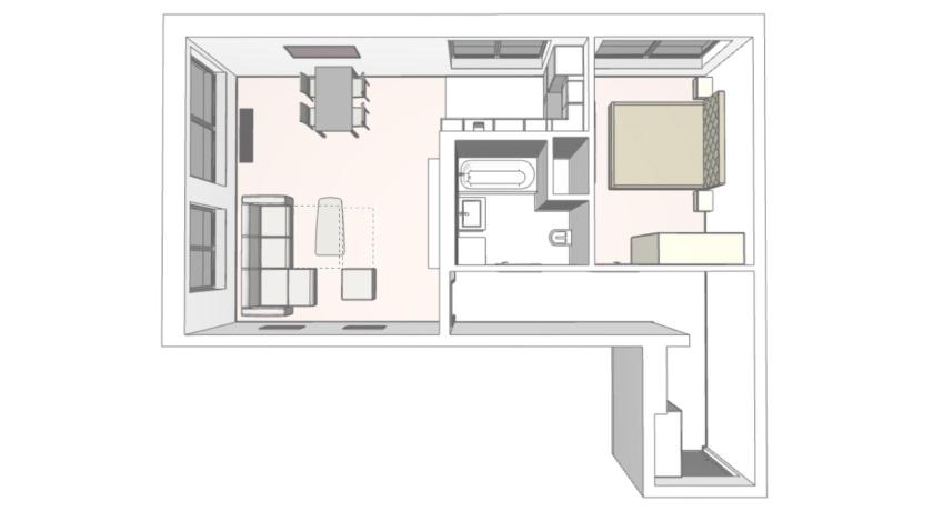 Image of Deluxe One-Bedroom Apartment 17