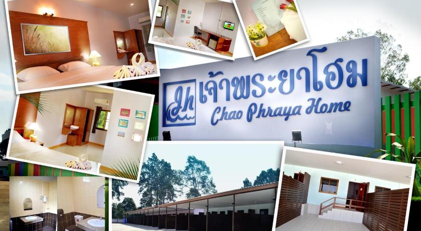 a collage of photos showing different types of food, Chao Phraya Home in Nakhon Sawan