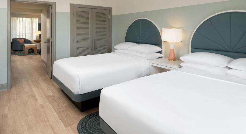 Image of Newly Renovated Family, 1 Bedroom Suite, 2 Double, Sofa bed, Pool view 4