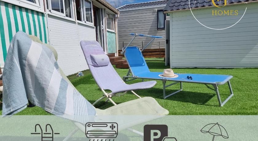 MH218 Mobil-home, CLIM, Piscines, 2km plages