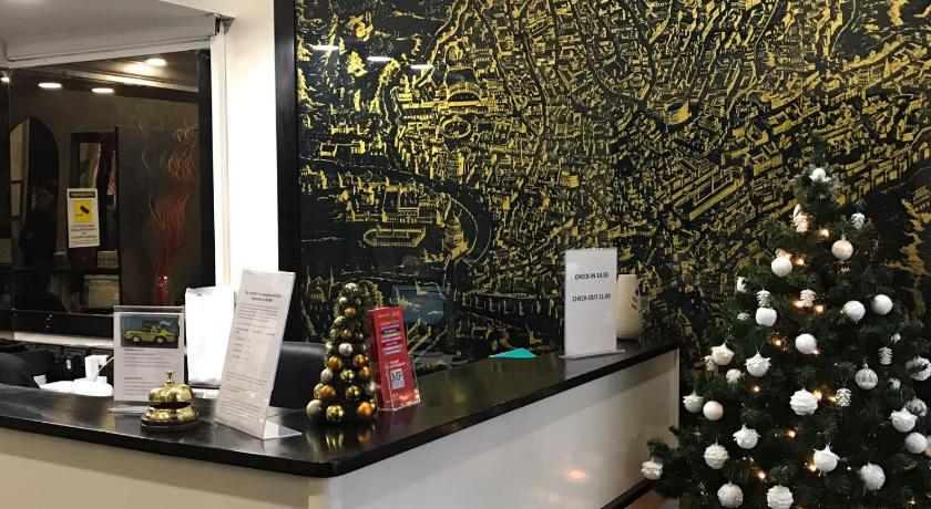 罗马 Pyramid Hotel 3星级 酒店 大堂