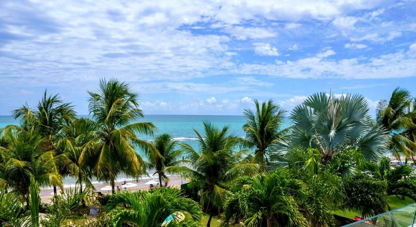 Flat beira-mar em Carneiros, 2 quartos, vista incrivel, piscina