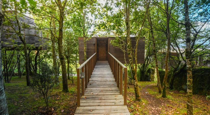 Cabanas con vista a la ria