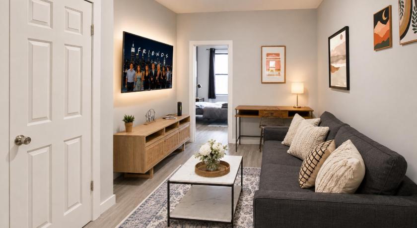 Foto Boho 1-Bedroom Apt 15 Min to Manhattan - Booking Diskon Spesial