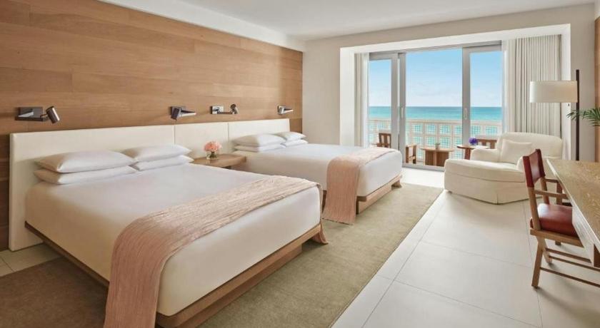 Image of Oceanfront Queen, Guest room, 2 Queen, Oceanfront, Balcony 0