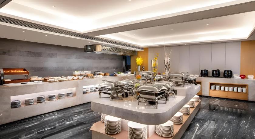 창사 / 장사 Changsha Rama-da by Wyndham Wuyi Square-Near Metro-Business Center 호텔 레스토랑