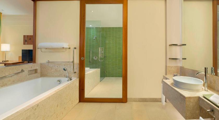 Image of garden terrace, guest room, 2 double, sofa bed, garden level 17