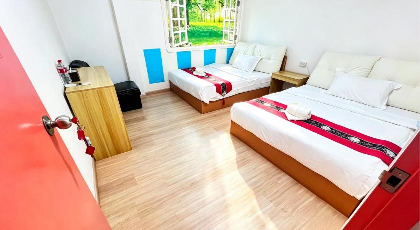 Image of Double Room with Two Double Beds 0