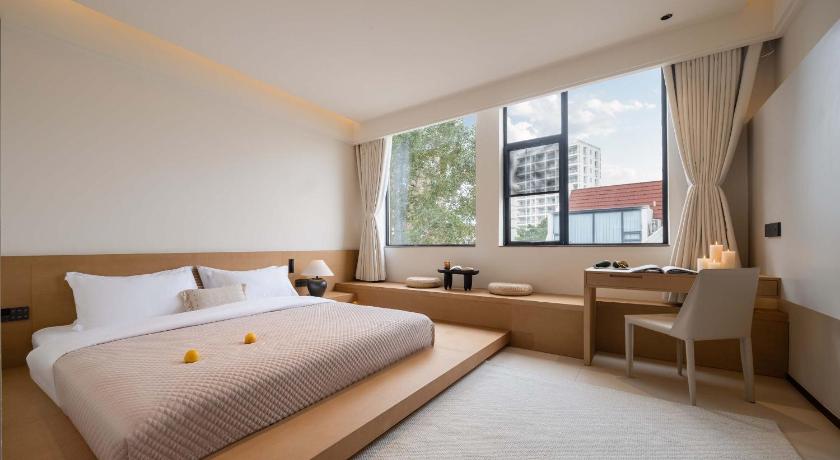 北海 Silver Beach Puyue Designer Homestay 酒店 泳池