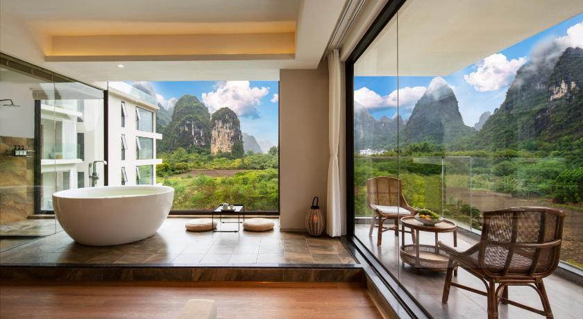 양숴 / 양삭 YangShuo Waterside Boutique Hotel 호텔 로비