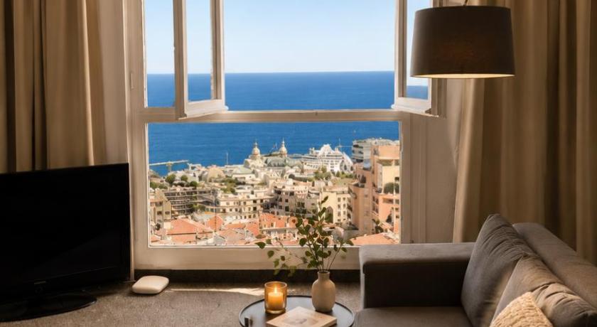 Panoramic View of Monaco and Sea, 10 min from Casino Square, Self Check-In