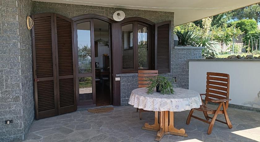 House in the hill overlooking the Alps area Lake Maggiore and Orta