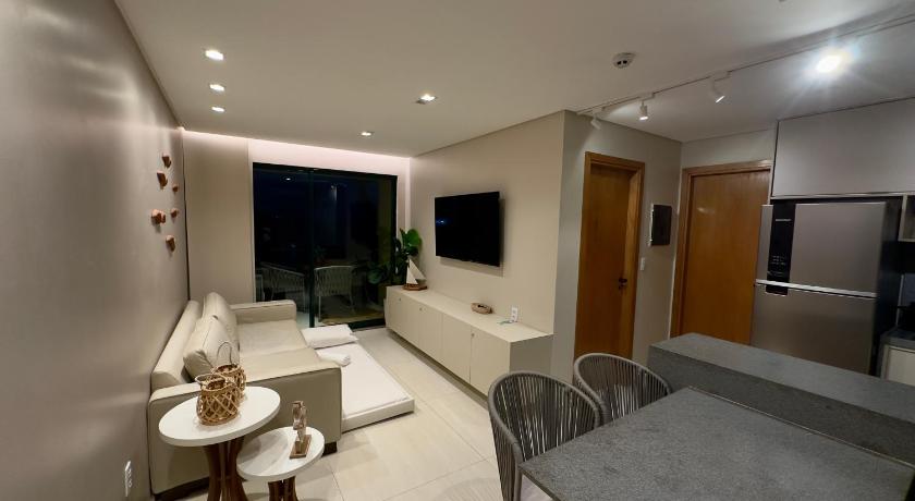 Image of One-Bedroom Apartment with Balcony and Sea View 0