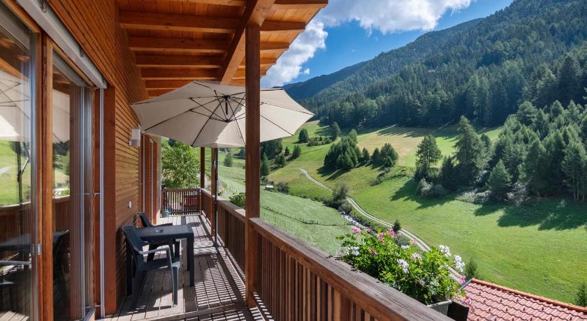 Pritscheshof Ferienwohnung Balkon