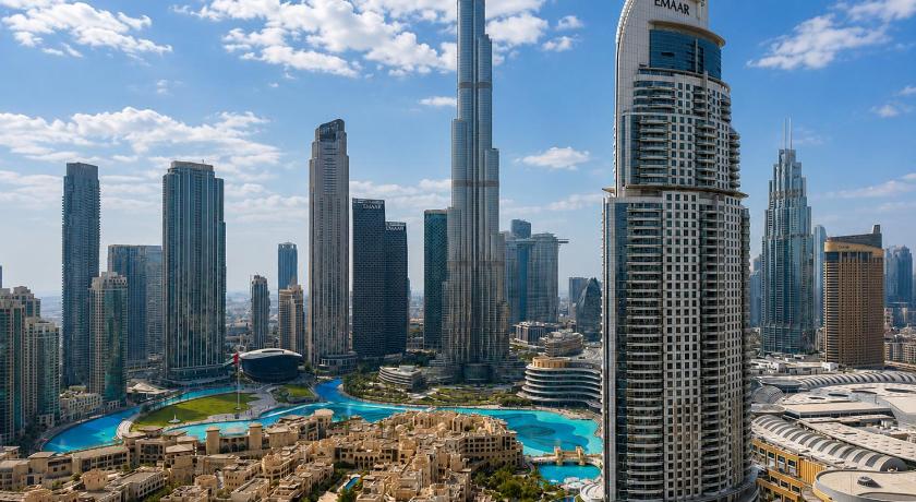 Luxury Above Downtown Full Burj Khalifa View
