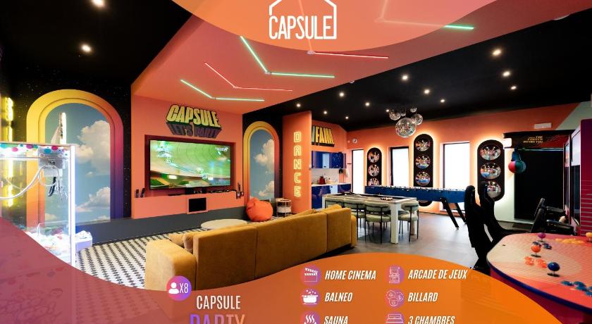 사진: Capsule Party - Arcade Balnéo Karaoké billard babyfoot géant - Agoda 할인 예약