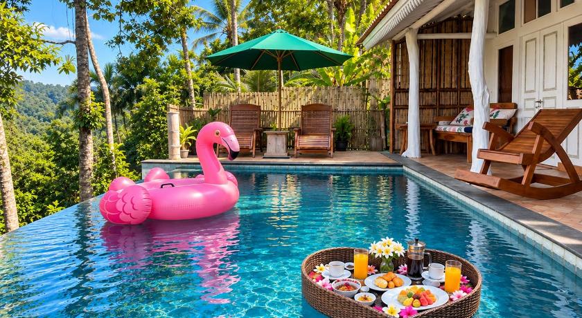 Tampilan Pondok Is Oke Family Private Room - 2 Bedroom Infinity pool
