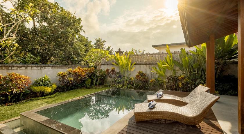 Tampilan Sila Living Ubud - 1 Bedroom Private Pool Villa with Floating Breakfast