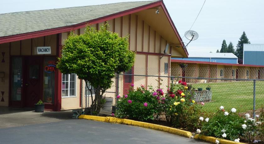 伍德本 (OR) Budget Inn Motel 1星级 住宿 外观