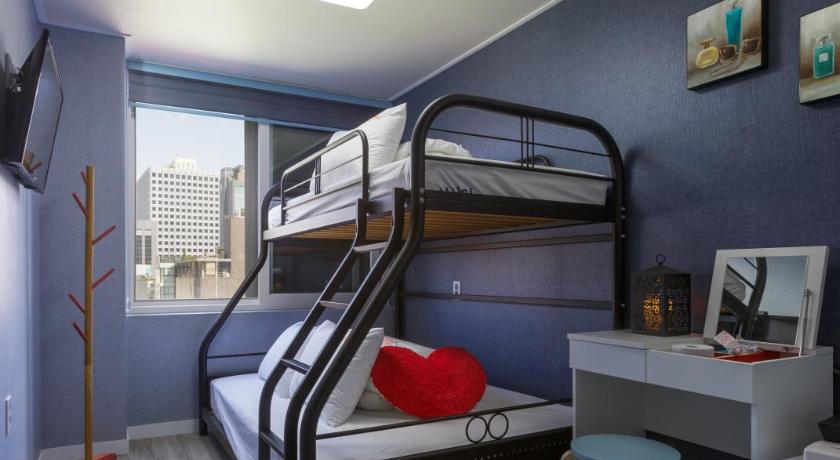 ソウル Myeongdong Sunshine Guesthouse  2つ星 ホテル ロビー