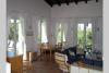 Gastouri Villa Pascalia with heated pool in October and views