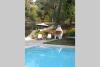 Gastouri Villa Pascalia with heated pool in October and views