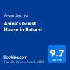 Anina's Guest House in Batumi