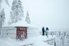 Yurt with a river view