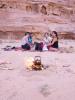 The sunset of Wadi Rum