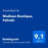 Madison Boutique, Faliraki