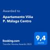 Apartamento Viña P. Málaga Centro