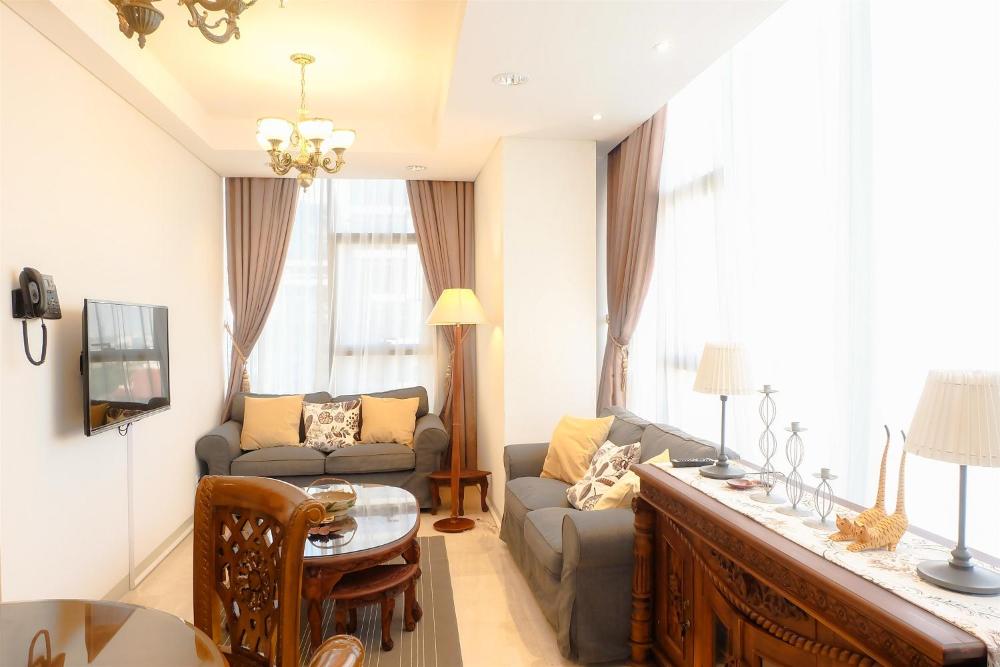 Promo [70% Off] 2br Modern L Avenue Apartment By Travelio Indonesia