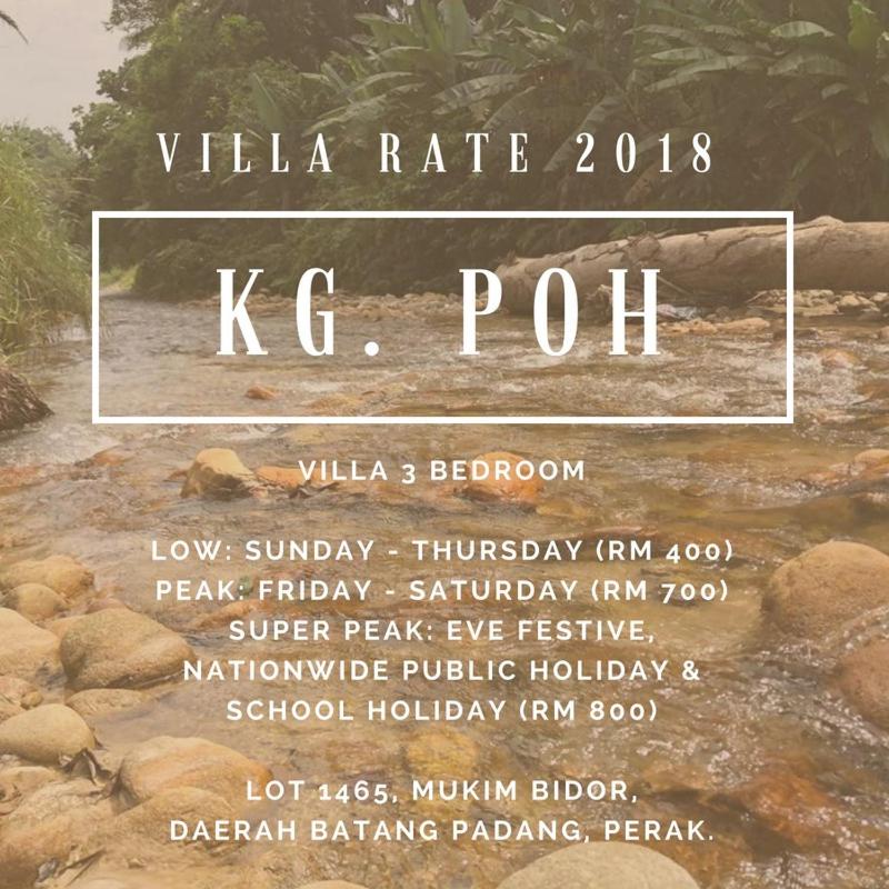 Villa Kg Poh Bidor Prices Photos Reviews Address Malaysia