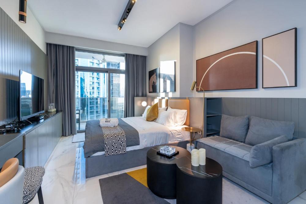Lux Studio in Downtown, 5 mins to Burj Khalifa & Dubai Mall - MAG318