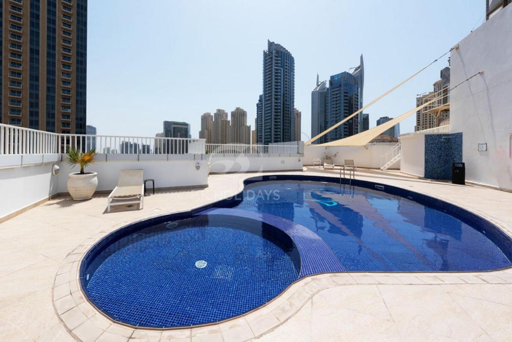 Serene 1BR with Stunning Marina Views @DubaiMarina