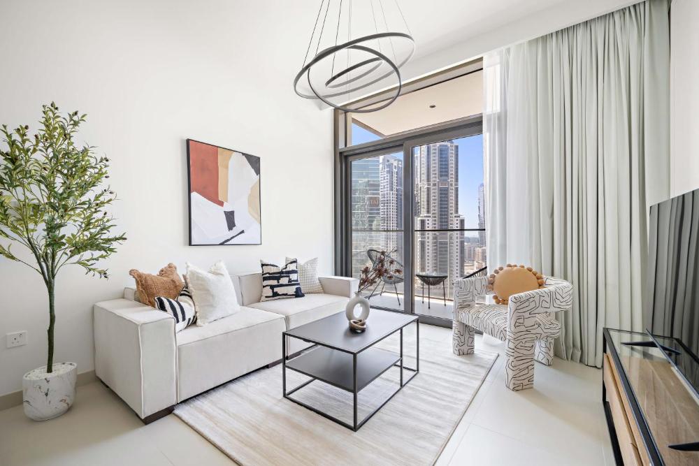 Silkhaus 1BDR in Burj Crown | Burj Khalifa View