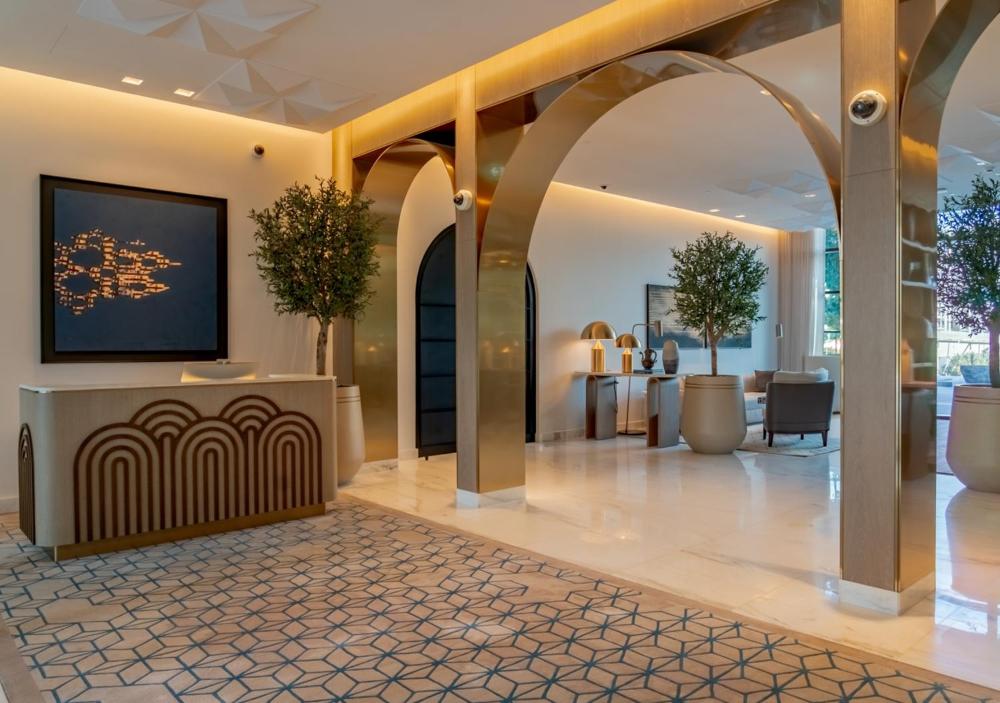 Lux 1BR Apartment with Amazing view in Palace Residences Creek Harbor