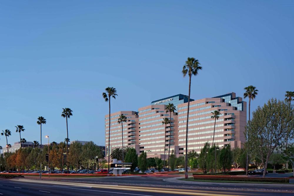 Hyatt Regency Santa Clara exterior beside the convention-center campus