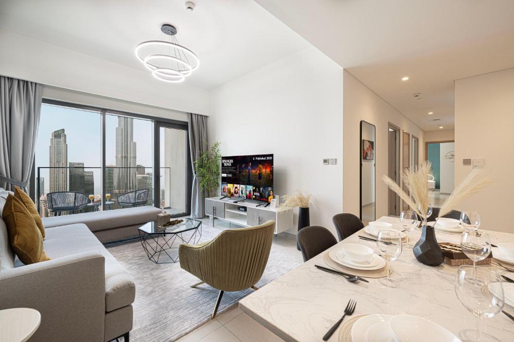 SmartStay at Burj Royale - Full Burj Khalifa View - Brand New Luxury Apartments
